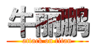 牛丽鹏 (attack on titan)