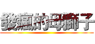 發瘋的母獅子 ()