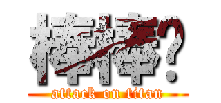 棒棒ღ (attack on titan)