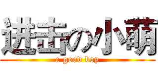 进击の小萌 (a good boy)