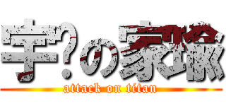 宇珽の家瑜 (attack on titan)