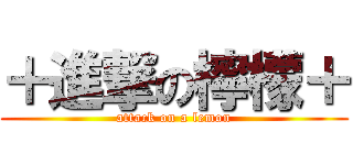 ＋進撃の檸檬＋ (attack on a lemon)