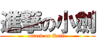 進撃の小劍 (attack on Knife)
