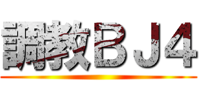 調教ＢＪ４ ()