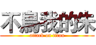 不鳥我的朱 (attack on titan)