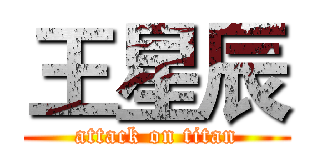 王星辰 (attack on titan)