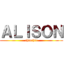 ＡＬＩＳＯＮ (chiuchiu)