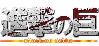 進撃の巨 (attack on salim)