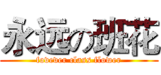 永远の班花 (fovever class flower)
