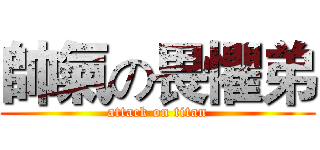 帥氣の畏懼弟 (attack on titan)