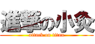 進撃の小灸 (attack on titan)