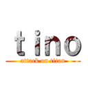 ｔｉｎｏ (attack on titan)