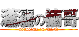 瀟灑の楠哥 (handsome on Mr.N)