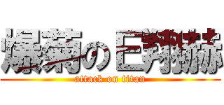 爆菊のＥ翔赫 (attack on titan)