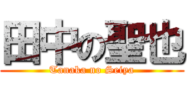 田中の聖也 (Tanaka no Seiya)