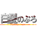 白髪のぷろ (White hair pro)