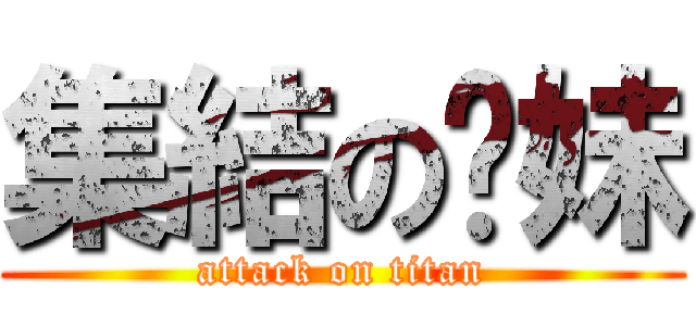 集結の你妹 (attack on titan)