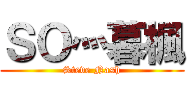 ＳＯ灬暮楓 (Steve Nash)