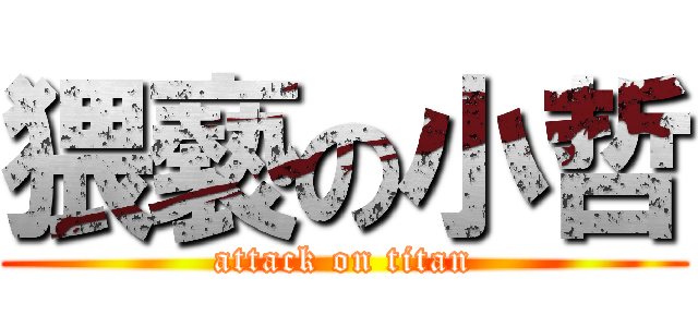 猥褻の小哲 (attack on titan)
