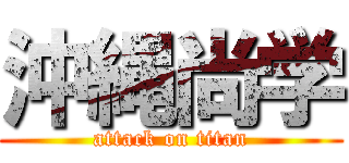 沖縄尚学 (attack on titan)