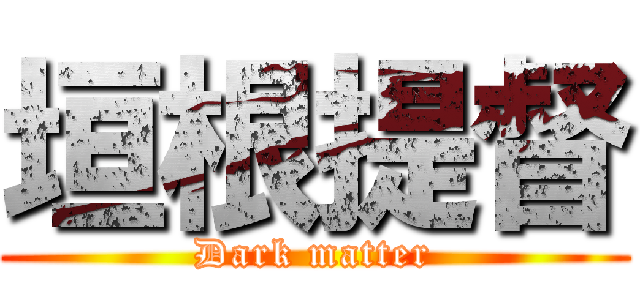 垣根提督 (Dark matter)