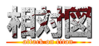 相対図 (attack on titan)