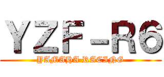 ＹＺＦ－Ｒ６ (YAMAHA RACING)