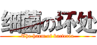 细菌の坏处 (The harm of bacteria)