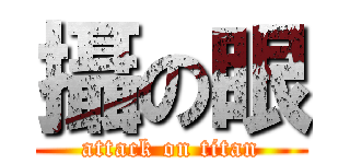 攝の眼 (attack on titan)