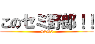 このセミ野郎！！ (SEMI)