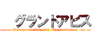   グランドアビス (Underground Labyrinth  The Grand Deep)