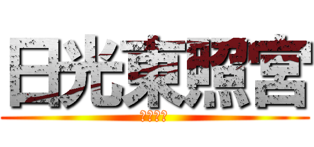 日光東照宮 (について)