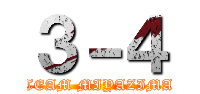 ３－４ (TEAM MIYAZIMA)