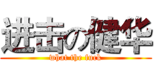 进击の健华 (what the fuck)