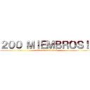 ２００ ＭＩＥＭＢＲＯＳ！！ (shingeki no kyojin k)