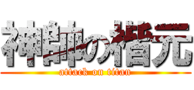 神帥の楷元 (attack on titan)