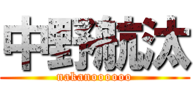 中野航汰 (nakanoooooo)