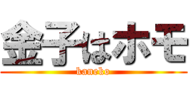 金子はホモ (kaneko)