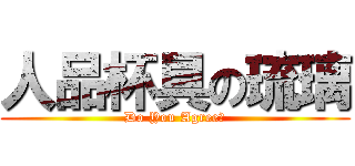 人品杯具の琉璃 (Do You Agree?)