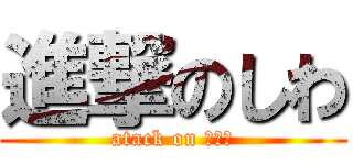 進撃のしわ (atack on きたね)