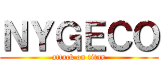 ＮＹＧＥＣＯ (attack on titan)