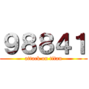 ９８８４１ (attack on titan)