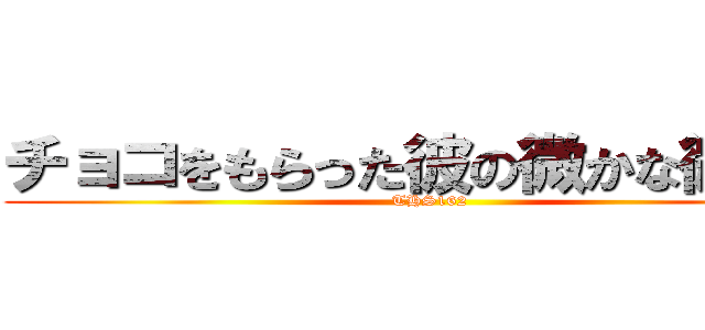 チョコをもらった彼の微かな微笑み (THS162)