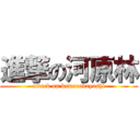 進撃の河原林 (attack on kawarabayashi)