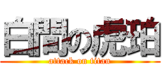 白間の虎珀 (attack on titan)