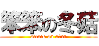 笨笨の冬菇 (attack on sina)