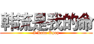 韩流是我的命 (I Love Kpop)