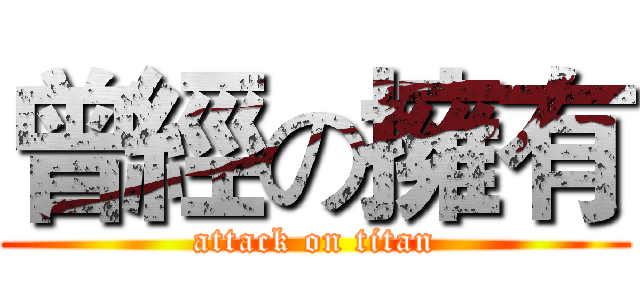 曾經の擁有 (attack on titan)
