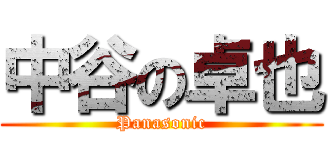 中谷の卓也 (Panasonic)