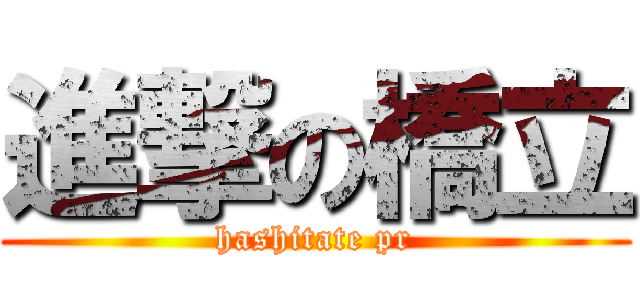 進撃の橋立 (hashitate pr)